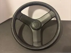 Marpac 7-0252 Steering Wheel Edge Diameter 13 Inch Dish Black Plastic Boat Fits 3/4 Tpr New