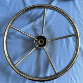 Marpac 7-0701 Marcap Stainless Steel 5-spoke Steering Wheel 483