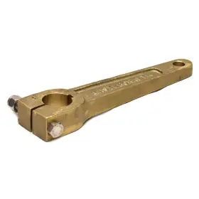Mastercraft 200144 Boat Tiller Arm 8 1/4 X 2 3/4 Inch Brass