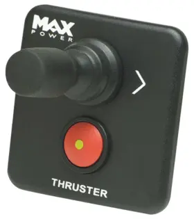 Mpop8105 Max Power 318202 Black Tunnel Thruster Control Switch Single Joystick