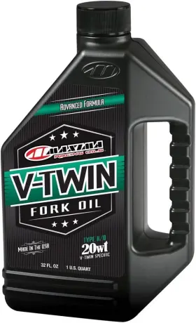 50-03901 Maxima V-twin Fork Oil 20wt 32 Ounces