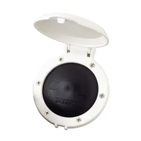 P19007 Maxwell Windlass Covered Foot Switch - White