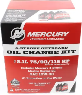 0107510 Mercury Marine 75hp-115hp 4 Stroke Outboard Oil And Filter Change Kit 0107510 Mercury Marine 75hp-115hp 4 Stroke Outboard Oil And Filter Change Kit