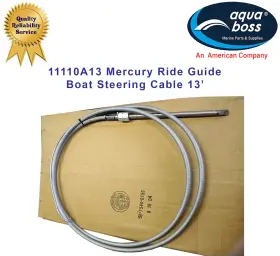 11110a13 Mercury Ride Guide Boat Steering Cable 13