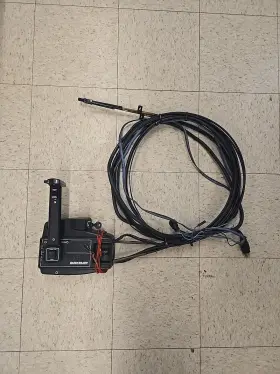 11306a15 Mercury Quicksilver Side Mount Control Box 8 Pin #11306a15 With Trim Switch #20