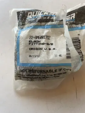22-8m6001392 Mercury Quicksilver Elbow Fitting R726