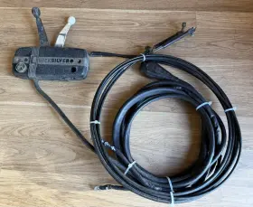 267906 Mercury Vintage Quicksilver Remote Control Controller With Cables Harness And Key