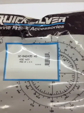 Mercury 32-84243545 New Quicksilver Mercruiser Power Steering Hose Assy 32-842435 45 Nos Oem