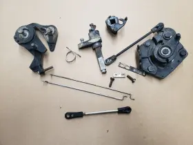 421662 Mercury 42148 Control Linkage Platform With Linkages 6-15 Hp Outboard