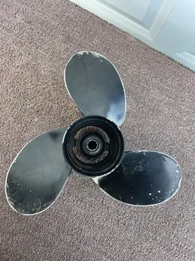 48-86962a4 Mercury Model 200 20hp Propeller Oem 9 1/4 X Rh 3 Blade Aluminum