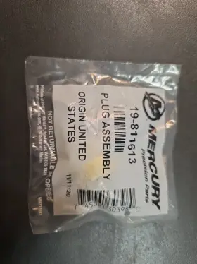 19-811613 Mercury 811613 New Oem Quicksilver Plug Assy Part #
