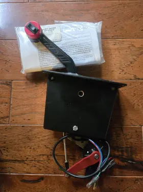 840712a20 Mercury Racing Zero Effort Control-dts 1s With Trim Switch