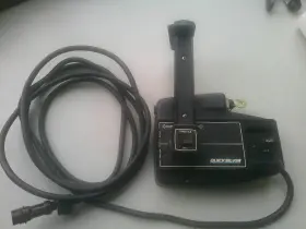 87214a1 Mercury New Old Stock 7 Pin Control Box - Non Power Trim