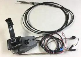Mercury 88150a17 Quicksilver Mariner Panel Mount Pro 120 Shift Throttle Remote Control 14ft Cables