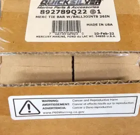 892789q22 Mercury Quicksilver Tie Bar With Ball Joints 26in Oem