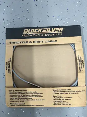 8m0082494 Mercury Mercury/quicksilver Throttle Or Shift Cable 21 Foot Gen 1
