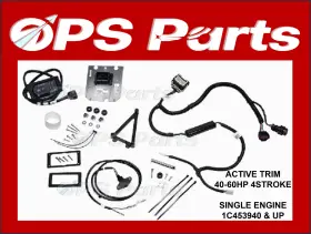 8m0111547 Mercury New/ Oem Active Trim Kit Single Engine 40-60 Hp 4 Stroke Part#