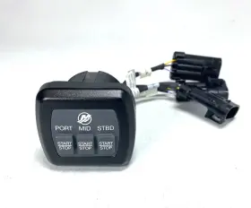 Mercury 8m0116394 Smartcraft Triple Start/stop Port Mid And Stbd Switch Panel
