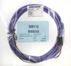 8m0150463 Mercury Boat Steering Control Harness Quicksilver 20ft Helmmaster