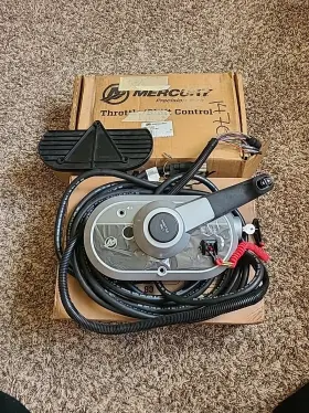 8m0176295 Mercury Outboard Oem Side Mount Throttle Shift Control W Trim