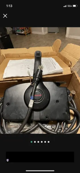 8m0178526 Mercury Side Mount Control Box Without Trim