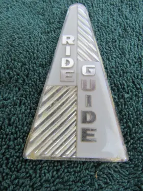 Mercury C-38-29088 Antique Outboard Motor Ride-guide Emblem Steering Wheel # 38-29088 1960s