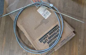 828011a15 Mercury Marine Quicksilver Ride Guide Extended Life Steering Cable Oem 15ft