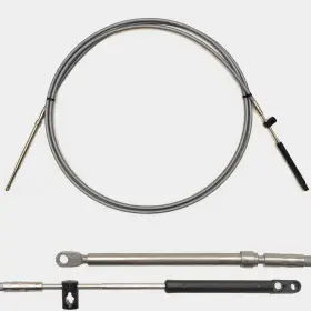 883720a12 Mercury Marine Boat Throttle Cable 12 Ft Gen Ii Platinum