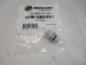 22-8m0161199 Mercury Mercruiser Steering Fitting Silver Marine Boat