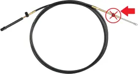 34555a19 Mercury Quicksilver Mercruiser Mariner Genuine Oem Type 600a 19ft Throttle Or Control Cable 34555a19 Mercury Quicksilver Mercruiser Mariner Genuine Oem Type 600a 19ft Throttle Or Control Cable