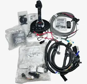 892984k31 Mercury Smartcraft Chrome Remote Control Panel Mount Kit