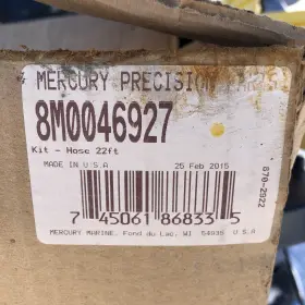 8m0046927 Mercury Verado Outboard Engine Power Steering Hose Control Kit 22 Ft