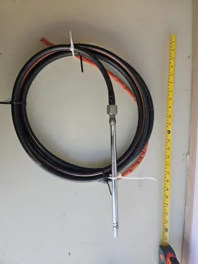 A1621-h1 Misakomo Boat Control Cable Outboard Rotary Steering Kit 12.5 Inch Wheel Marine Replacement