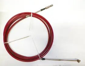Morse D32377-003-0168 Teleflex 14 Foot Push Pull Shift Or Throttle Cable 14ft