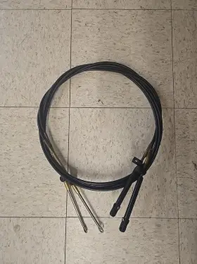 D63732-000-120.0 Morse Set Of Throttle And Shift Cables 10ft Mercury #25