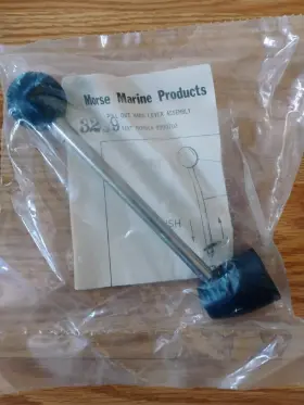 B300702 Morse Teleflex Marine Controls Pull Out Hand Lever Assembly 3239 Motor Sailor
