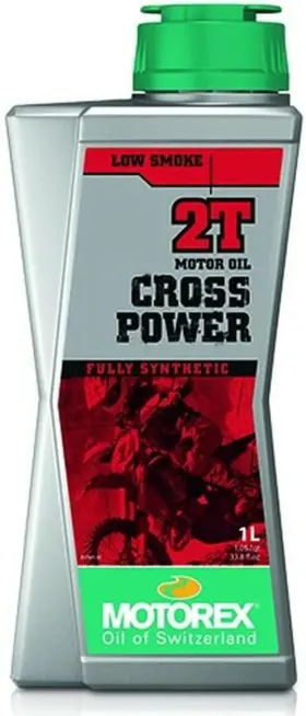 171204100 Motorex Fba Cross Power 2t 100% Synthetic - 1 Liter