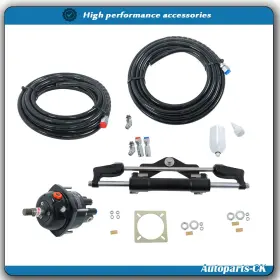 Ack3402836 Munirater Boat Hydraulic Steering System Kit 26ft Marine Outboard 350hp