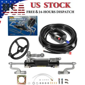 Myqp-2476 Myauto Full Hydraulic Steering Kit For Boats Up To 300hp Outboard Engines Yamaha Myqp-2476 Myauto Full Hydraulic Steering Kit For Boats Up To 300hp Outboard Engines Yamaha