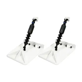 Nauticus Sxw9510-80 - Sx White 80 Lb Self-leveling Trim Tab Without Switch Pair