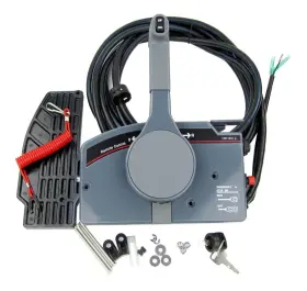 Mx2204190 Newmaix Boat Outboard Remote Control Box For Yamaha 10pin Cable Right Side Push Throttle