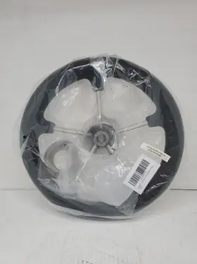 Novelbee Nbem-0287-108sb 11-1/2 Inch 5 Spoke Boat Marine Destroyer Steering Wheel With Black Pu Foam