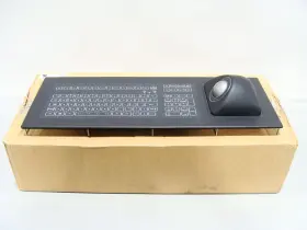 Ksme103-mc1 Nsi Iec60945 Marine Keyboard Ergonomic Trackball Mouse Panel Mount