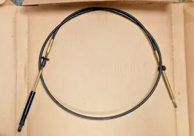 0173106 Omc Evinrude Johnson Oem 173106 Shift / Throttle Snap In Control Cable 6ft Nos