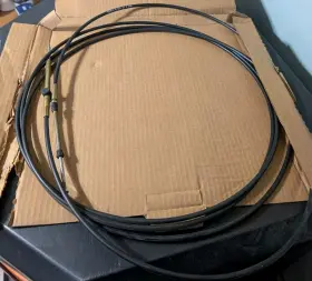176120 Omc Evinrude Johnson 20ft Snap-in Control Cable New