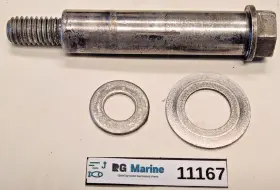 318936 Omc Johnson Evinrude Outboard 9.9 / 15hp Starter Bolt And Washers 1974-1992