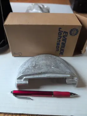 3853818 Omc New Oem Evinrude Johnson Zinc Anode