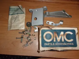 386660 Omc Genuine Remote Control Adapter Kit 9.9 And 15 Hp 1974-1976