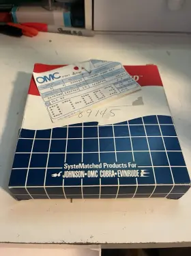 389145 Omc Oem Evinrude Johnson Chrome Pump Kit
