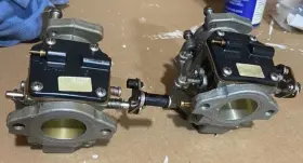 Omc 435378 1990s Johnson Evinrude 40 Hp Oem Carb Carburetor Set 0435378 Assembly